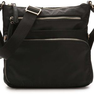Kate and Alex Cuffaro - black nylon crossbody bag